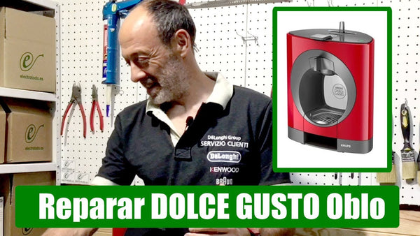 Reparación de cafetera Dolce Gusto Oblo (Krups): ¡MI CAFETERA NO ENCIENDE!