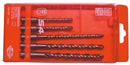 Estojo 5 brocas martelo SDS PLUS | 124424