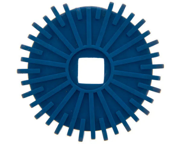 Manómetro com proteção de borracha Ø 63mm. (azul)