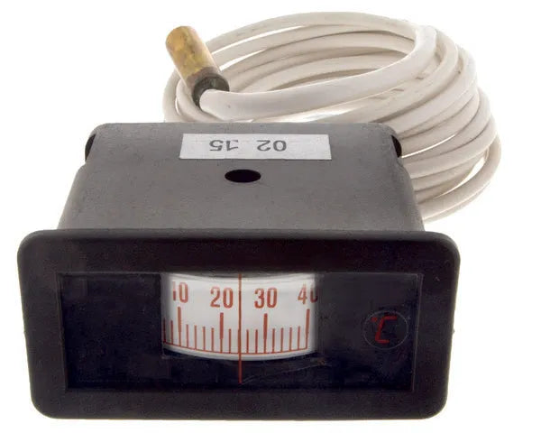 Termómetro de disco -40ºC +40ºC 2500 mm.
