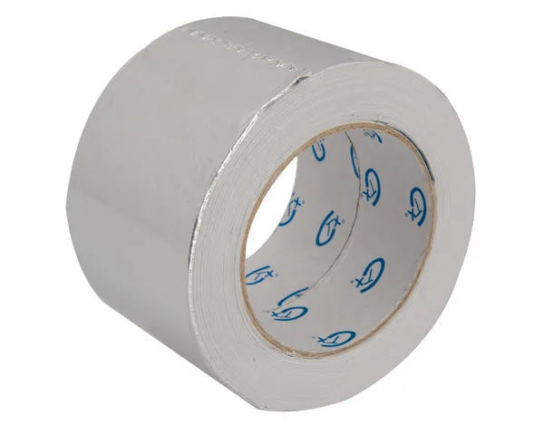 Fita de alumínio adesiva 50x75 mm 30 metros