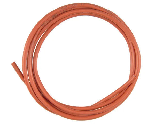 Cabo de silicone vermelho ø4mm 1 metro