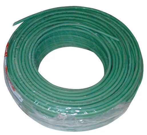 Cabo livre de halogéneos verde 3x4 mm. 1m