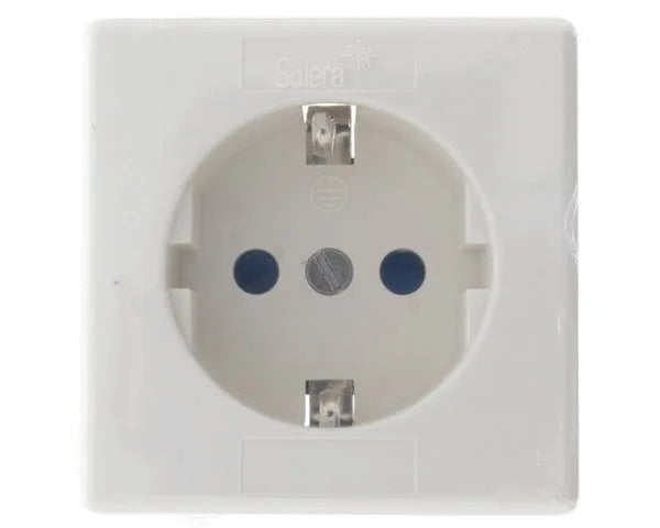 Base de Superfície Schuko Branca 16A 250V | AS07101