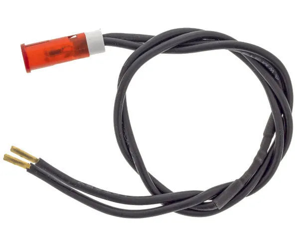 Piloto néon vermelho ø 6mm 220v s183