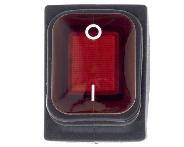 Interruptor bipolar 1 pólo com piloto vermelho