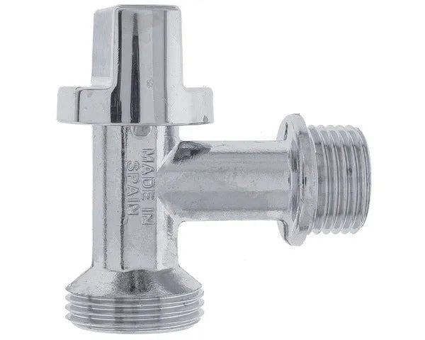 Torneira universal para lavadora 90º cromada