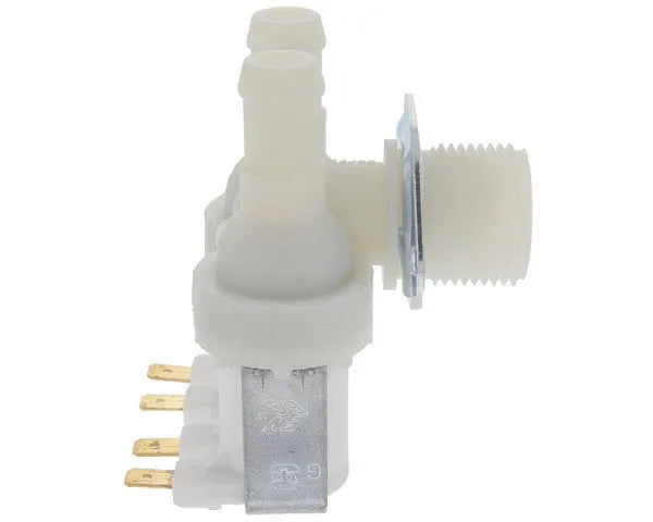 Válvula para máquina de lavar 2 vias 90° saída 14mm