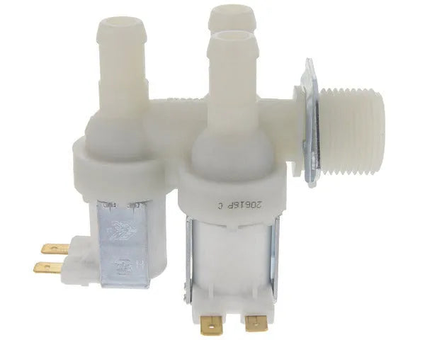 Válvula para máquina de lavar 3 vias 90° saída 14mm
