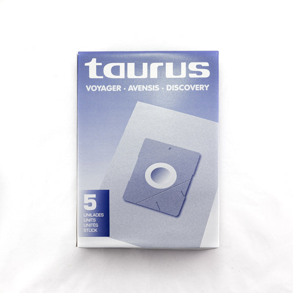 Pack de 5 sacos para aspiradores Taurus Voyager, Avensis e Discovery 090034000