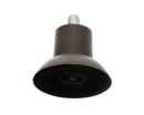 Pé de ventosa eixo 8 mm. altura 33 mm.