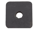 Taco de borracha 68x68x35 250/500 kg. unidade