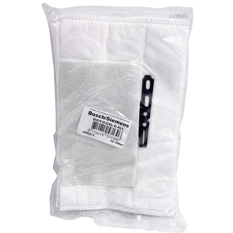 Bolsa aspirador Bosch Siemens Type G Sintética -  10 unidades 42025