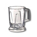 Vaso picador batidora Braun Multiquick / Minipimer BR67050277