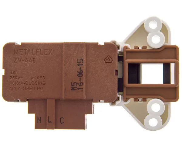 Vestel fecho elétrico para máquina de lavar roupa zv446m5 | 32005174 | 49017376