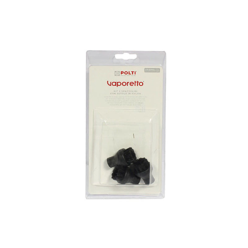 Conjunto de escova de nylon original para Vaporetto Polti PAEU0209
