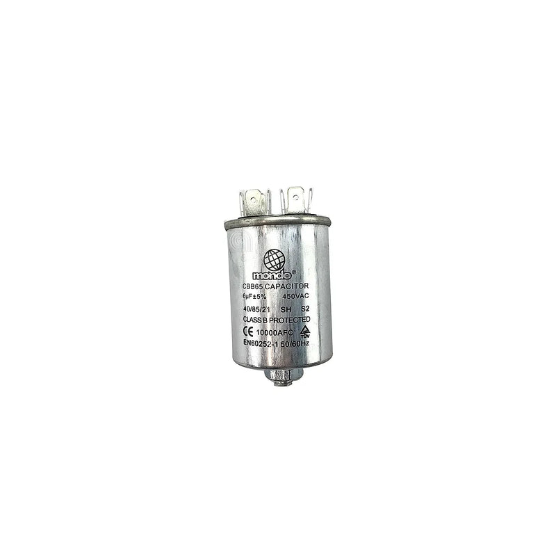 UNIVERSAL - Condensador metálico 6µF para Máquina de Lavar - AST-00230507