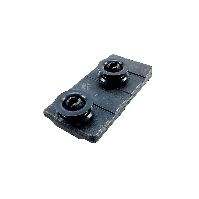 Suporte esquerdo com rodas para cesta de máquina de lavar loiça Gorenje 542331