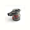 recipiente de pó vermelho/cinzento para aspiradores De Longhi AS00000865