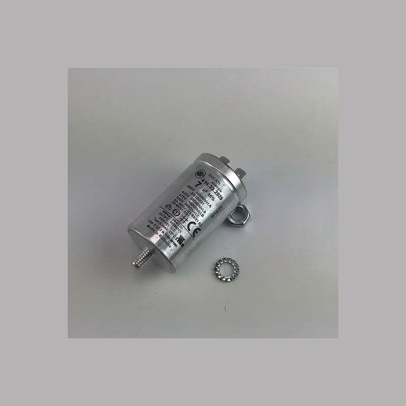 Condensador metálico 7uF para máquina de secar Whirlpool original