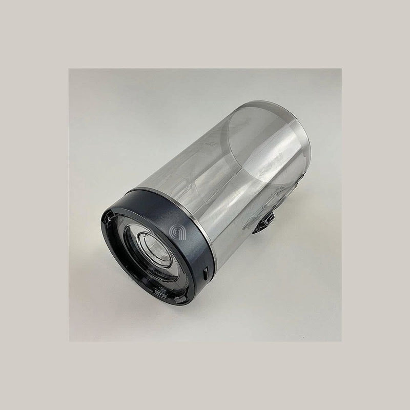 carcaça aspirador Samsung DJ97-02811G pó cromado escuro