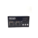 2 chávenas vidro de parede dupla 500ml para cafeteira De Longhi AS00006566