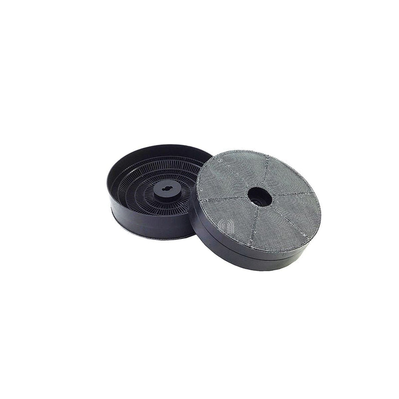 Conjunto de 2 filtros de carvão circular GPZ 600 para exaustor Whirlpool