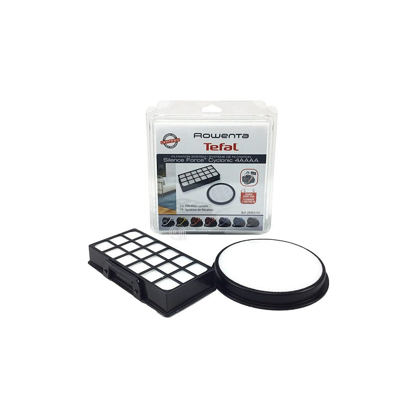 Filtro retangular e redondo original Rowenta ZR903701 para aspirador