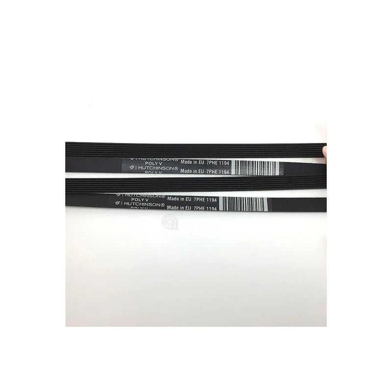 Kit 2 correias Poly-V H7 1194 EL para máquina de lavar Sangiorgio