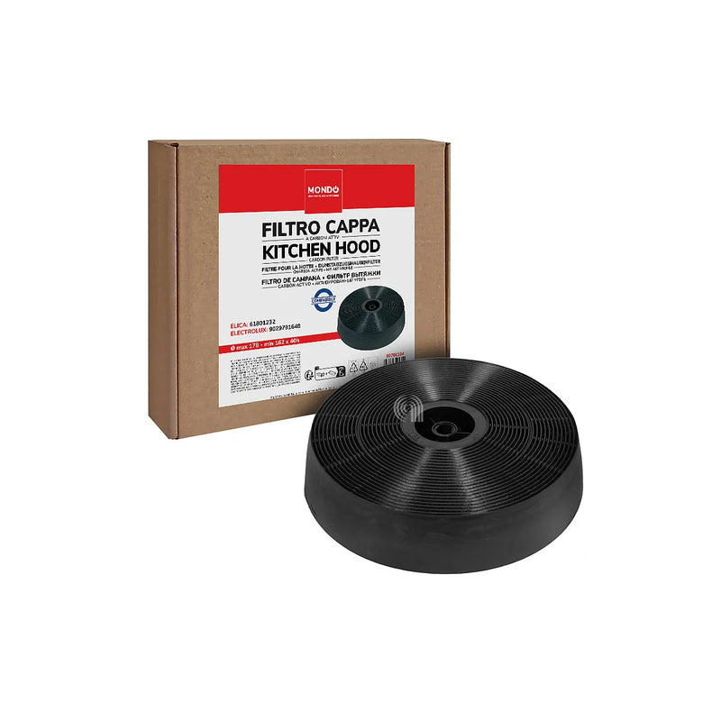 ELECTROLUX, ELICA, TEKA - Filtro de Carvão Circular para Exaustor - 61801232