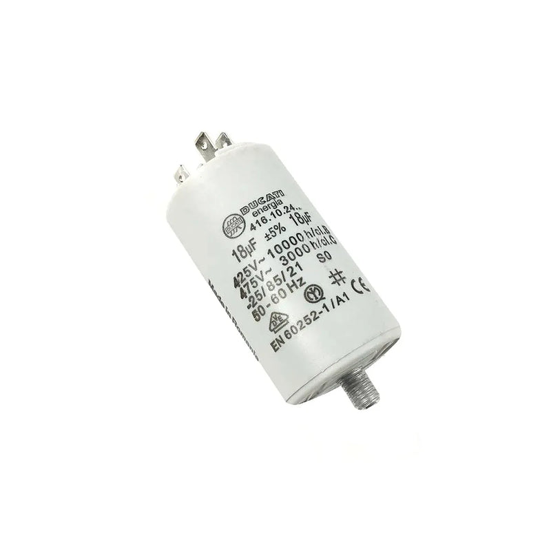 Capacitor 18uF para máquina de lavar Electrolux original 50246552009