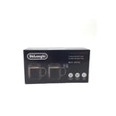 2 chávenas vidro de parede dupla 500ml para cafeteira De Longhi AS00006566