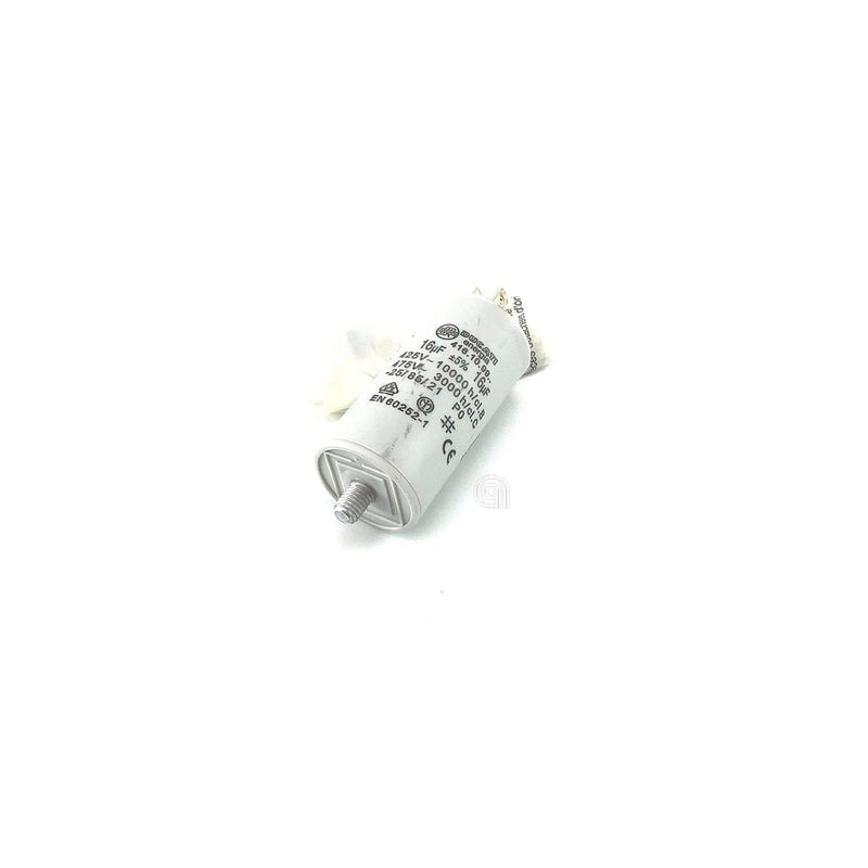 Capacitor 16uF para máquina de lavar compatível com Whirlpool e Indesit