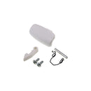 Conjunto de pega da porta original para máquina de lavar Candy 91602706 branco