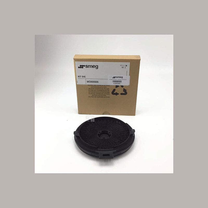 Filtro de carvão circular original para exaustor Smeg KITD4C