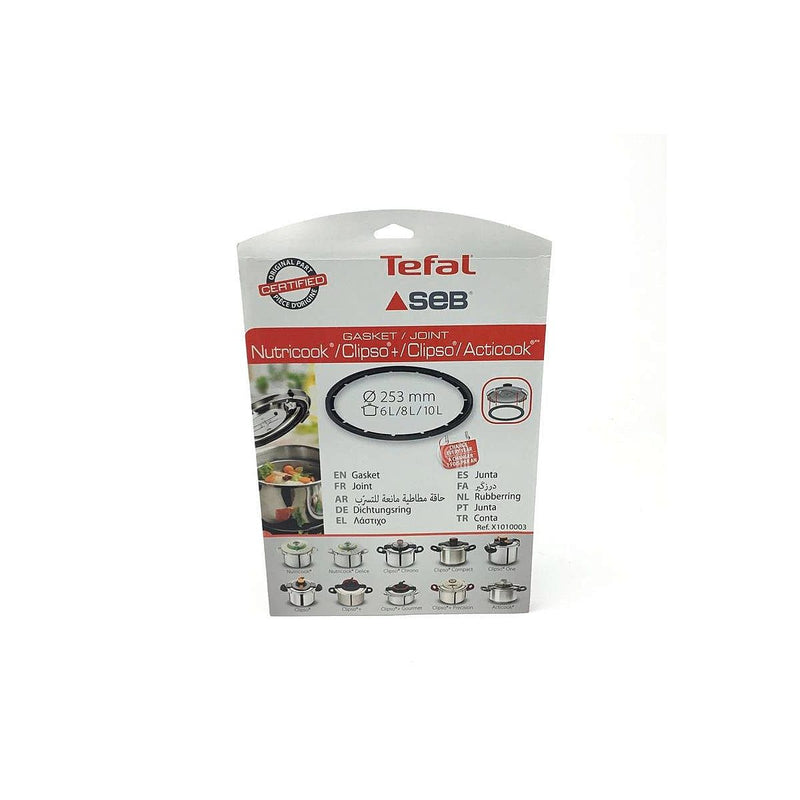 Junta de vedação para panela de pressão Tefal Moulinex 253 mm X1010003