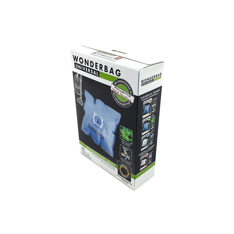 Conjunto de 5 sacos originais para aspirador Rowenta WB415120