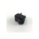 Interruptor duplo M.SR55 com piloto 85V preto para De Longhi
