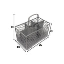 Cesto para talheres para máquina de lavar loiça Smeg código 691410590