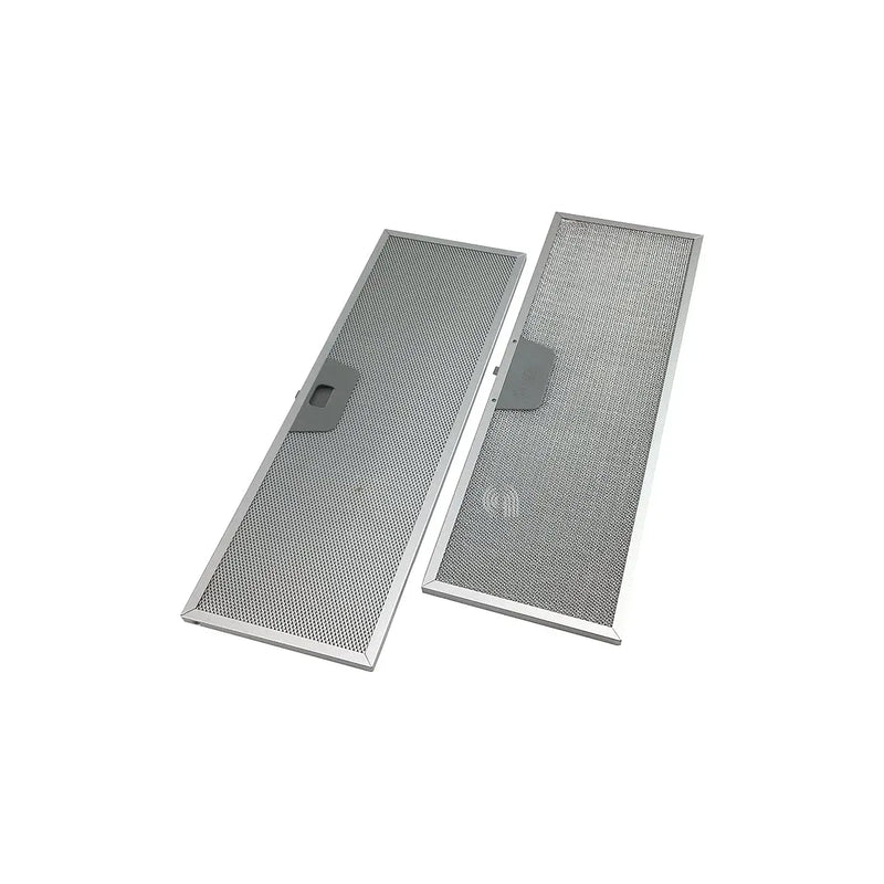 Conjunto de 2 filtros metálicos 410x137 mm para exaustor Franke