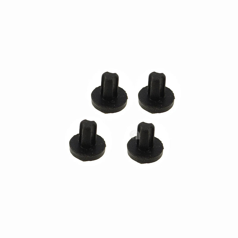 RICAMBI CUCINA, WHIRLPOOL, BAUKNECHT, IKEA, INDESIT, MAYTAG, POLAR, IGNIS, LADEN, KITCHENAID, BRASTEMP - Pé de Borracha para Grelhador de Placa de Cozedura - C00312063