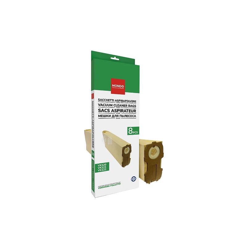 VORWERK-FOLLETTO - Sacos de papel para aspirador - AST-VKF020