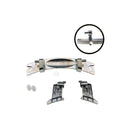 Kit de dobradiça oval para máquina de lavar Candy código 91944063