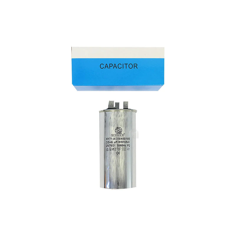 UNIVERSAL - Condensador duplo 35µF + 6µF 450V frigorífico - AST-00230354