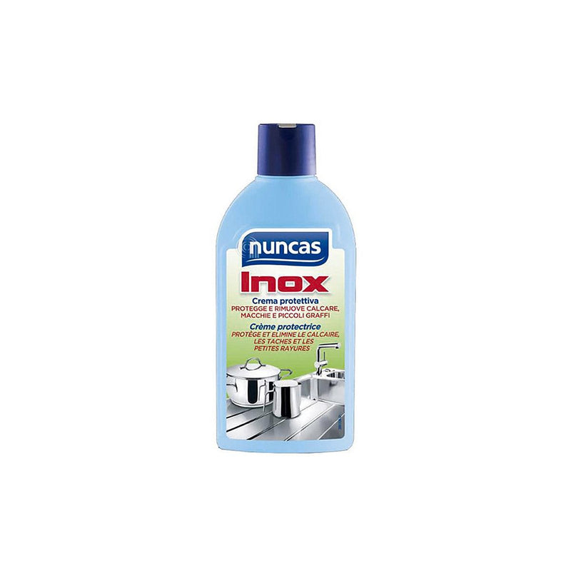 Creme detergente Nuncas para aço inoxidável 250ml antimanchas