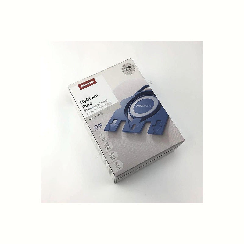 Conjunto de 4 sacos Pure GN com 2 filtros originais para aspirador Miele