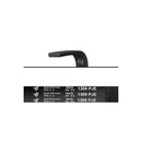 WHIRLPOOL INDESIT BAUKNECHT - Correia Poly-V para Máquina de Lavar 1309 J7 - 481010388414