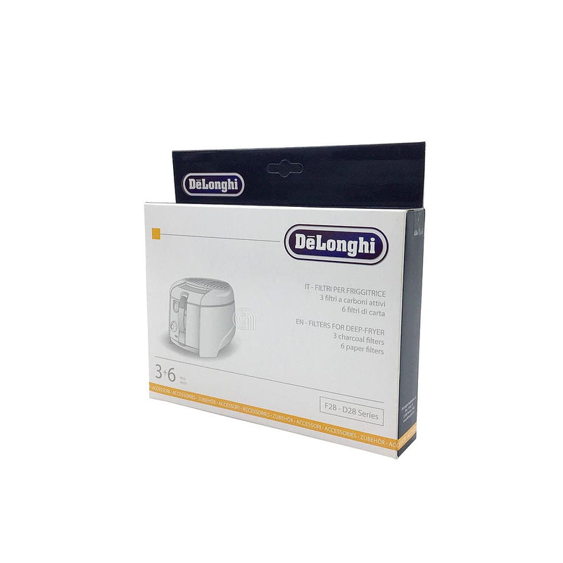 kit 3+6 filtros para fritadeira De Longhi 5512510041 original