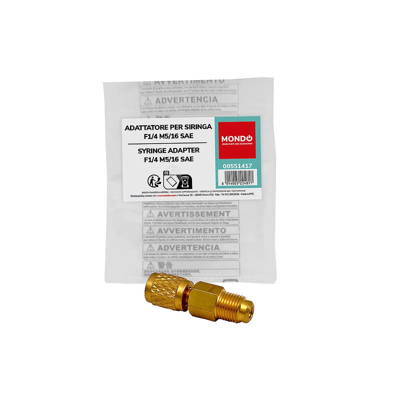 UNIVERSALE - Adaptador de seringa para ar condicionado - AST-00551417