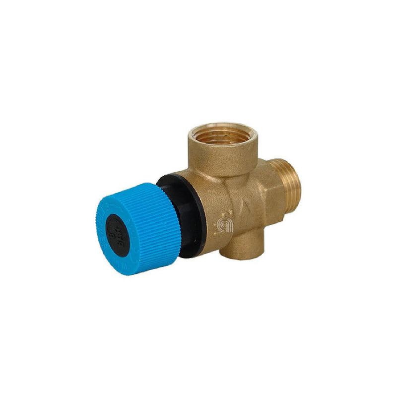 Válvula de segurança para caldeira 8 Bar 1/2 M